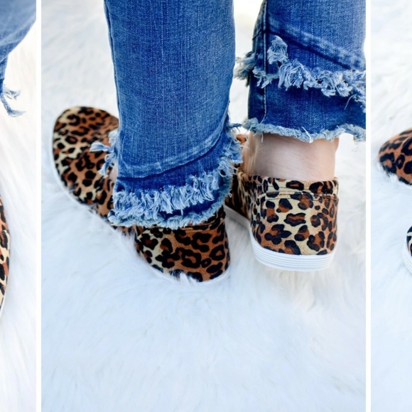 Leopard print slip-on shoes women's - Picture 14 of 16